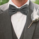 Dark Grey Bow Tie